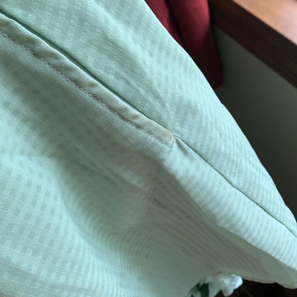 Urban Outfitters Mint checkered deep V romper XS - Picture 8 of 9